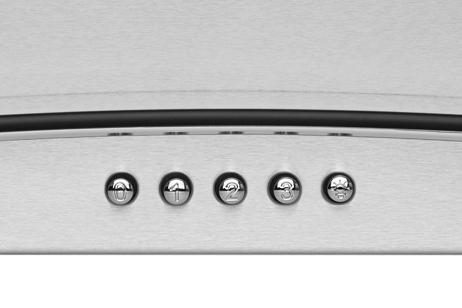 Hauslane WM-600SS-36 36 in. Convertible Wall-Mounted Range Hood, Stainless Steel