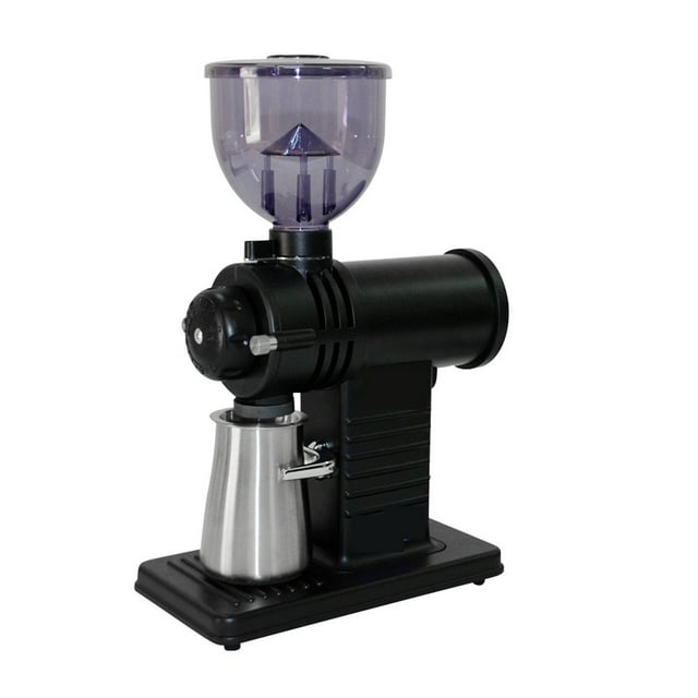 Electric Coffee Grinder 75mm Burr 200W Teeth Burr Household Coffee Bean Grinder ,Easy to Operate
