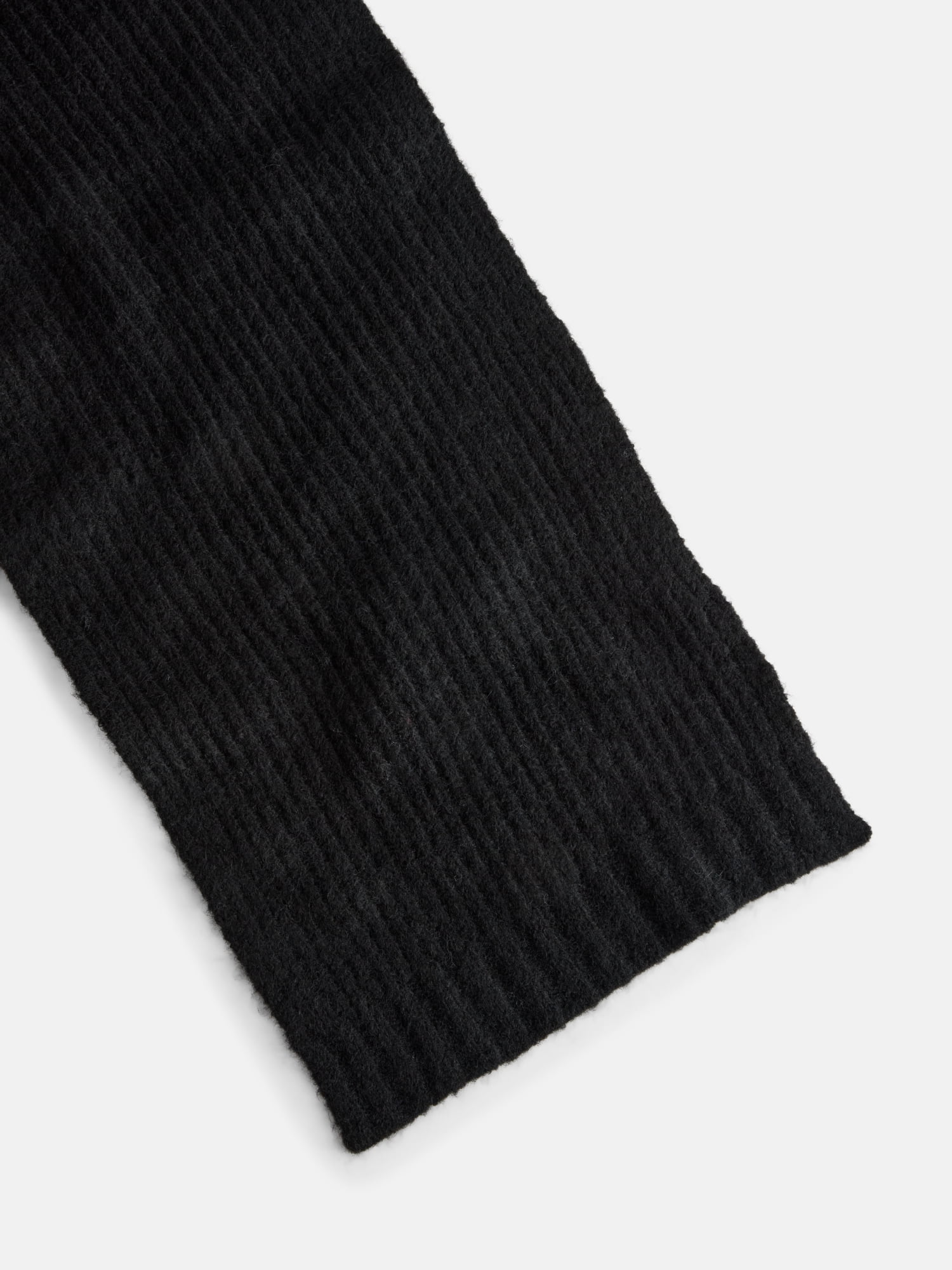 Free Assembly Women's Solid Scarf, Black Soot