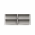 thumbnail image 6 of Aukfa Accent Sideboard Buffet Cabinet,Accent Storage Credenza with Ripple Door for Dining & Living Space,White, 6 of 8