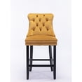 thumbnail image 2 of Thick Velvet, Decorative Nailheads & High - Elasticity Cushion - Inviting Seating at Home, 2 of 7