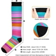 thumbnail image 3 of GZHJMY 2 Pair Mexican Style 20-30mmHg Compression Socks for Women Men, Knee High Stockings for Athletic Sports,Running,Travel, 3 of 7
