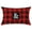 &, variant on SDJMa Farmhouse Red and Black Buffalo Check Plaid Pillow Cover Home Decor Square Letter Monogram Throw Cushion Case for Car Couch Sofa 12 x 20 Inch Linen Pillowcase
