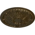 thumbnail image 3 of 32 3/8"OD x 3 1/2"P Tristan Ceiling Medallion (Fits Canopies up to 6 1/4"), Hand-Painted Brass, 3 of 6