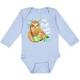 thumbnail image 3 of Inktastic My Pops Loves Me- Cute Sloth and Baby Boys or Girls Long Sleeve Baby Bodysuit, 3 of 5