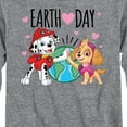 thumbnail image 3 of Paw Patrol - Earth Day Heart - Toddler And Youth Long Sleeve Graphic T-Shirt, 3 of 6