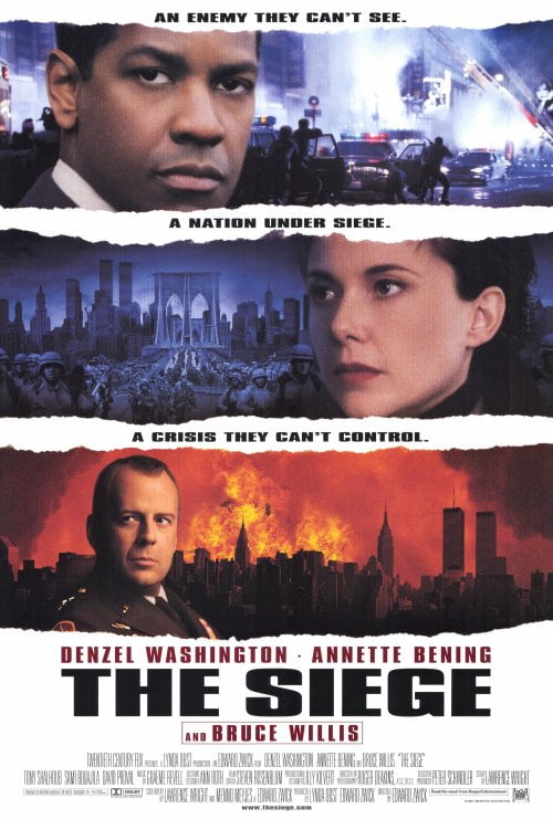 The Siege Poster 27x40 1998 Walmart Com Walmart Com