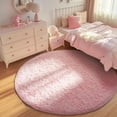thumbnail image 4 of Shag Area Rugs for Living Room 9'(Round), Soft and Fluffy Shaggy Carpet for Pets, Machine Washable Floor Rugs for Living room, 4 of 8