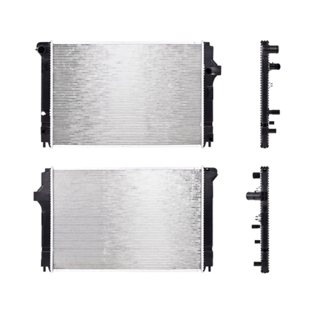 Radiador de Agua Polar Toyota Prius 2012 A 2019 L4 1.5L Soldado