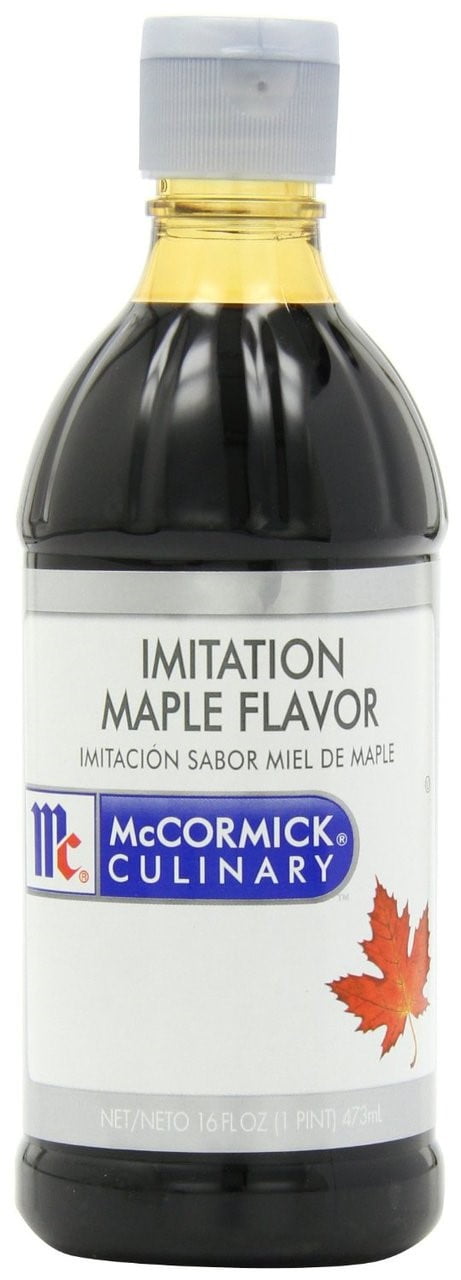 McCormick Imitation Extract, Maple, 16 Oz
