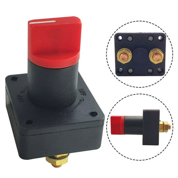 Battery Disconnect Switch 12V 24V Cut Off Kill Switch For VR Camper Boat