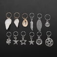 thumbnail image 4 of 13 Types Hair Rings Attractive And Elegant Hair Accessory, Dreadlocks Bead Ring, Safe To Use For Professional Stylist Personal Dress Up Tools, 4 of 8