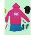 thumbnail image 3 of Rhino Doodle Safari Hoodie Juniors -Image by Shutterstock,  Small, 3 of 4