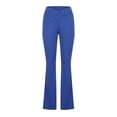 thumbnail image 1 of Pantalones de yoga estilo bota con cintura cruzada para mujer, pantalones de entrenamiento deportivos estilo bota sin perspectiva, 1 of 7