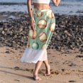 thumbnail image 6 of Baseball Stylish Chiffon Beach Dresses for Women - t for Fun in the Sun on the Shore, 6 of 6
