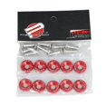 thumbnail image 4 of Arandela de guardabarros,Reemplazo directo de arandela de guardabarros M6 Premium,Hardware de sujetadores de pernos de vestir del compartimiento del motor,Kit de vestir de compartimiento del, 4 of 8