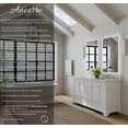 thumbnail image 4 of Audrey 66 in Bath Vanity Set in White with Carrara White Marble Undermount Basin, 4 of 15