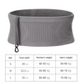 thumbnail image 4 of Riñonera para correr Bolsas invisibles para cinturón de teléfono Bolsa elástica para correr para deportes al aire libre (M gris), 4 of 4