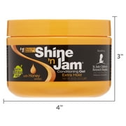 Shine n Jam® Extra Hold Conditioning Styling & Braiding Gel, 8 oz. Moisturizing, Unisex