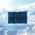 thumbnail image 2 of 4 Pcs Lunch Box Ice Packs,Reusable and Long-Lasting Cold Packs,Flexible Slim Freezer Bags,Versatile Cool Cooler Accessories for Camping Climbing Outdoor Activities By Scheam, 2 of 7