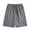 Gray, variant on JIUKE Mens Shorts Casual Elastic Waisted Solid Color Drawstring Summer Beach Vacation Shorts