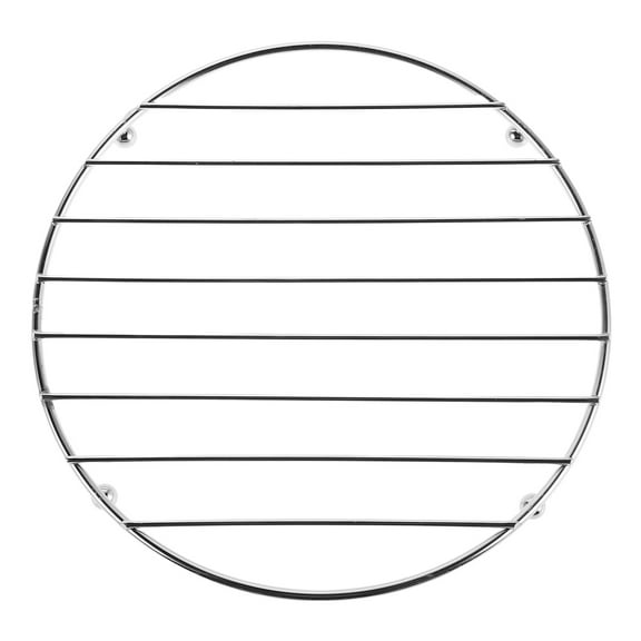 Masteelf Round Stainless Steel Trivet Hot Pot Holder Placemat for Kitchen Cooking Baking Tableware