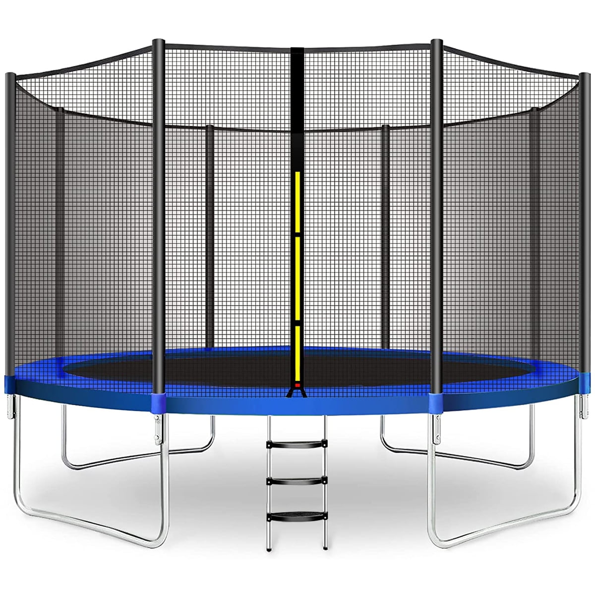 OUSGAR 10' Jump Recreational Trampolines with Enclosure Net 330lbs