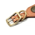 thumbnail image 4 of Pet Artist Genuine Leather Dog Collar for Large Dogs Strong 2" Wide Pet Collars Heavy Duty, 4 of 7