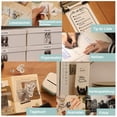 thumbnail image 4 of Papel térmico blanco T02, adhesivo de 10 años, 53 mm x 3,5 m, para diario, foto, texto, notas de estudio y más, 3 rollos, 4 of 5