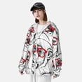 thumbnail image 3 of Balery Monkey Sudadera ligera de manga larga con capucha y protección solar UPF 50+ para hombre y mujer, ideal para pesca y running-Small, 3 of 7