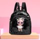thumbnail image 1 of Minimochila De Mujer Lindas mochilas de viaje para mujeres y niños, mochila escolar con estampado de lentejuelas para niñas (negro), 1 of 5