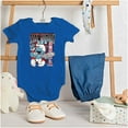 thumbnail image 3 of The Smurfs Cool Kanji Stay Hungry Romper Boys or Girls Infant Baby Brisco Brands NB, 3 of 6