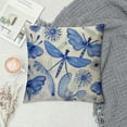 thumbnail image 2 of Nawypu Blue Dragonfly Pillow Covers Watercolor Flowers Sunflower Pillowcase Throw Pillow Covers Decorative Square Pillow Cases Standard Size for Home Couch Sofa Bed Pillow Protector, 2 of 5