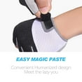 thumbnail image 3 of Guantes de ciclismo Irfora Guantes de ciclismo transpirables de medio dedo Anti Slip Pad Motocicleta MTB Road Bike Guantes Hombres Mujeres Deportes Bicicleta Guantes Irfora Guantes de ciclismo, 3 of 7