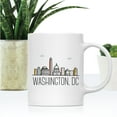 thumbnail image 2 of Koyal Wholesale Colorful City Skyline Graphic Ceramic Coffee Mug, Washington, 2 of 5
