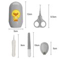 thumbnail image 2 of Baby Nail Kit, Baby Manicure Kit And Pedicure Kit With Cute Shape Case, 2 of 5