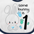 thumbnail image 4 of Inktastic Somebunny is One First Birthday Bunny Boys or Girls Baby Bib, 4 of 4