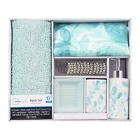 Mainstays 17-Piece Bathroom Set