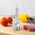 thumbnail image 4 of Stainless Steel Meat Tenderizer With 24 Needles Flavor Marinade Meat Injector, 4 of 6