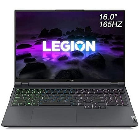 Lenovo Legion 5 Pro Gen 6 AMD Gaming Laptop, 16.0" QHD IPS 165Hz, Ryzen 7 5800H, GeForce RTX 3060 6GB, TGP 130W, Win 10 Home, 32GB RAM | 1TB PCIe SSD, HDMI Cable Bundle