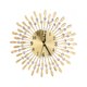 thumbnail image 4 of Reloj de pared moderno y silencioso con diamantes de metal, ideal para sala de estar, dormitorio y oficina (dorado)., 4 of 6