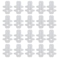 thumbnail image 1 of Ccdes 20xRabbit Cage Cards Galvanized Sheet Iron Door Feeder Card Farming Equipment GS, 1 of 8
