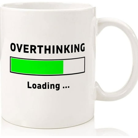 

Overthinking Mug Office Mug Funny Mug Gift For Co Worker Gift For Boss Gift For Co Worker Overthinking Loading Ceramic Novelty Coffee Mugs 11oz 15oz Mug Tea Cup Gift Present Mug For