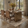 thumbnail image 3 of BERTHMEER 5'x7' Area Rugs for Living Room Bedroom Dining Room Kitchen Brown Rugs Non Slip Washable Farmhouse Office Oriental Vintage Distressed Rugs Carpets, 3 of 7