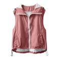 thumbnail image 5 of Ankola Women's Casual Zip Up Cargo Vest Lightweight Sleeveless Blazer Vest Jacket Tops Trendy Outwear, 5 of 7