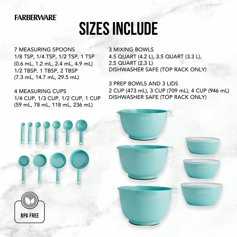 Tupperware Green Measuring Cups, 4 Piece Apple Green, 3/4 Cup, 2/3 Cup, 1/2  Cup and 1/3 Cup 
