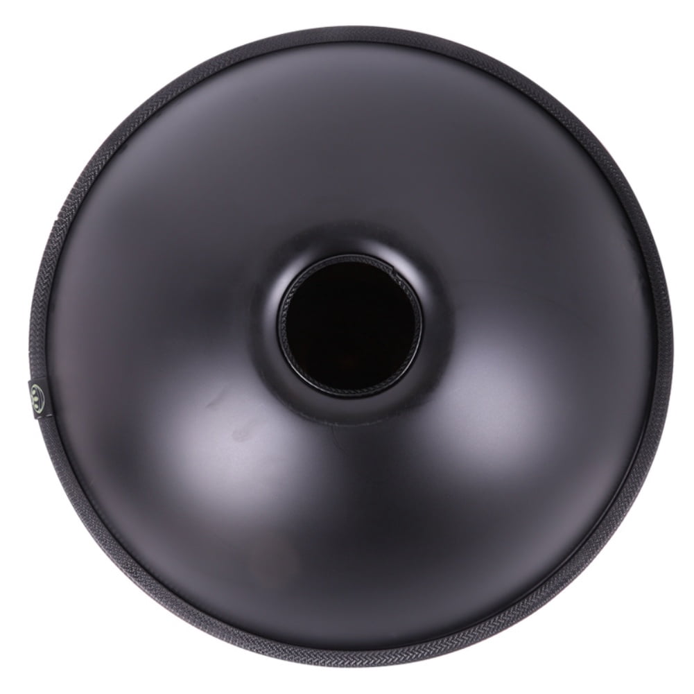 Latourreg 440HZ D Minor 18Inch 9 Notes Black Hand Pan Drum Percussion Musical Drum with Soft Bag