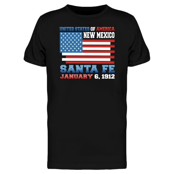 United States New Mexico T-Shirt Men -Image by Shutterstock, Male 3X-Large