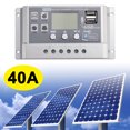 thumbnail image 1 of 40A Contrôleur Solaire PWM Application Mobile Contrôle Intelligent 12V24V Contrôleur Solaire, 1 of 14