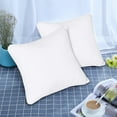 thumbnail image 6 of Tkrady Throw Pillows Inserts 50x50cm, Set of 2 Square Form Cushion Stuffer for Couch, Sofa, Bed - Indoor Decorative Pillows Inserts - White, 6 of 8